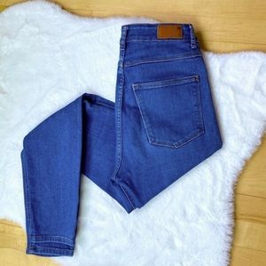 Zara High Rise Slim Fit Skinny Jeans